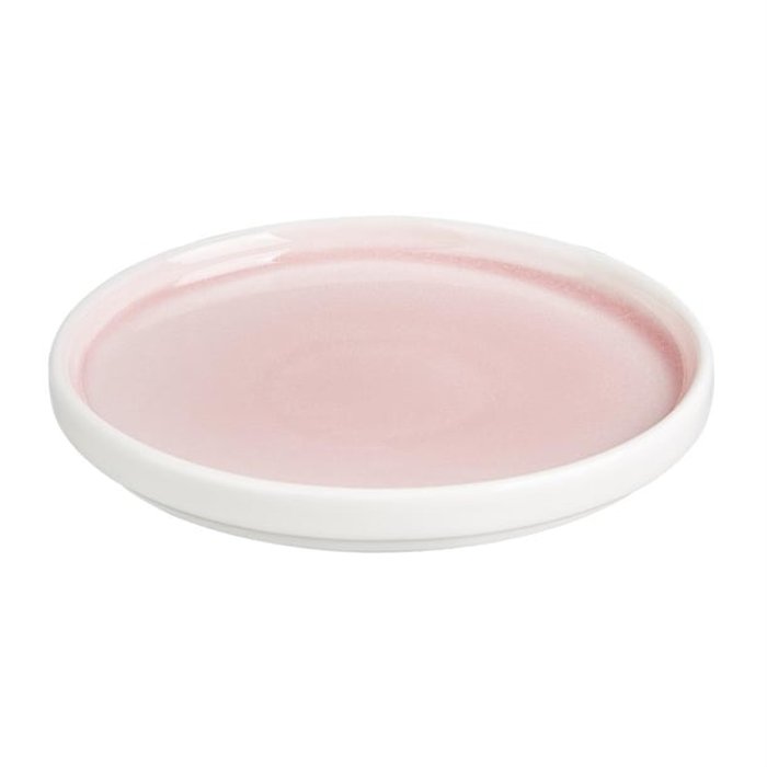 Olympia Fondant Plates, Pink, 156mm, 6 Pack