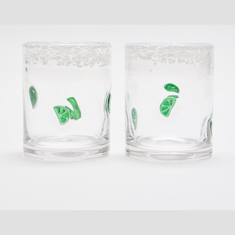Margharita Glass Tumblers, Set of Two