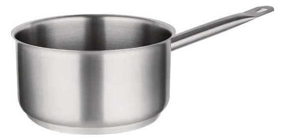 Vogue Stainless Steel Saucepan, 3ltr