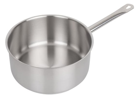 Vogue Stainless Steel Saucepan, 5ltr